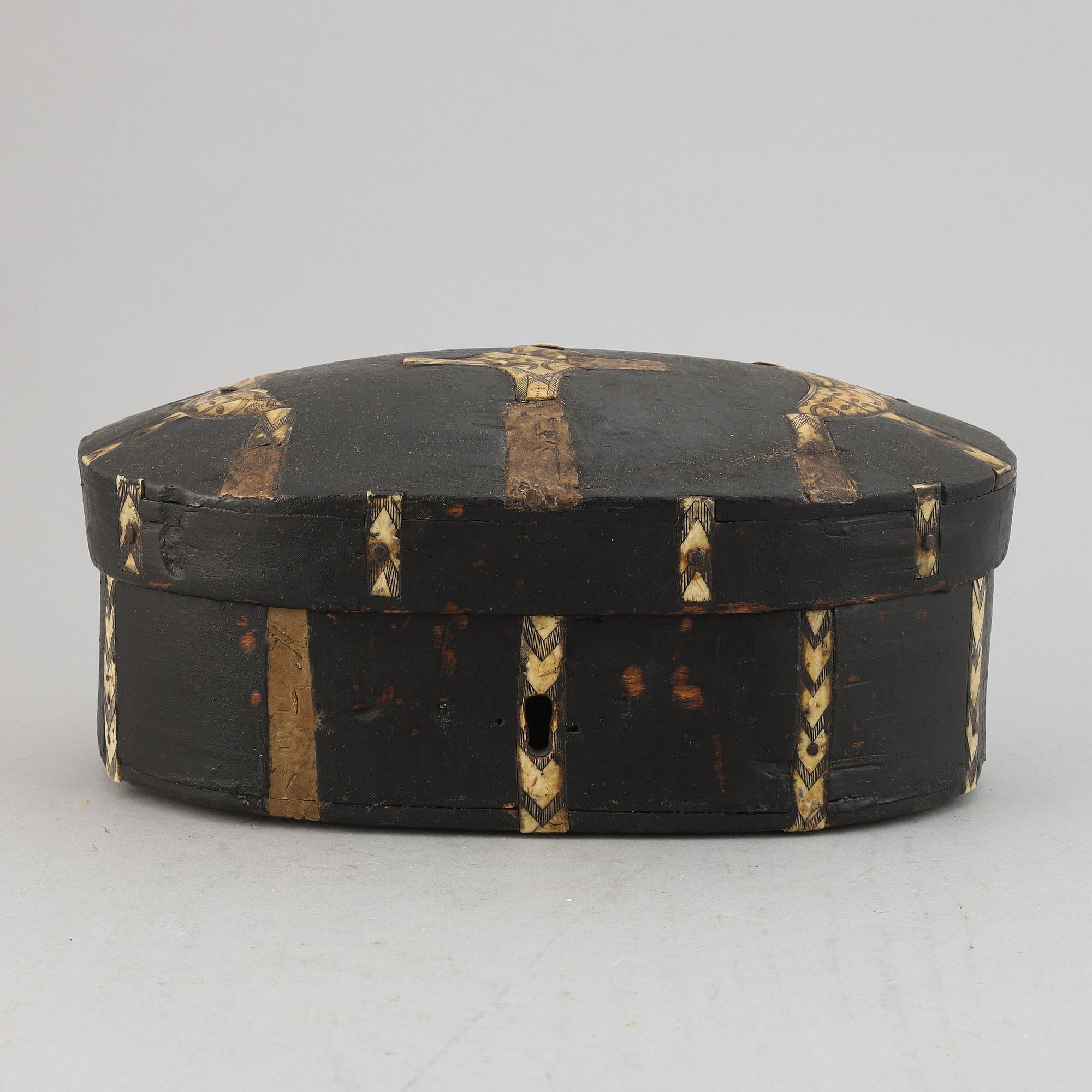 Svepask med lock, 17/1800-tal.