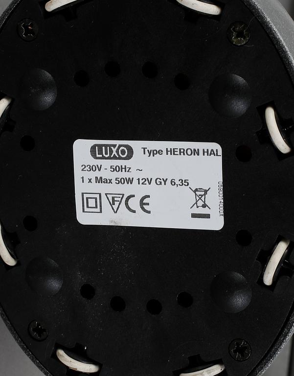 BORDSLAMPA, Luxo "Heron", sent 1900-tal.