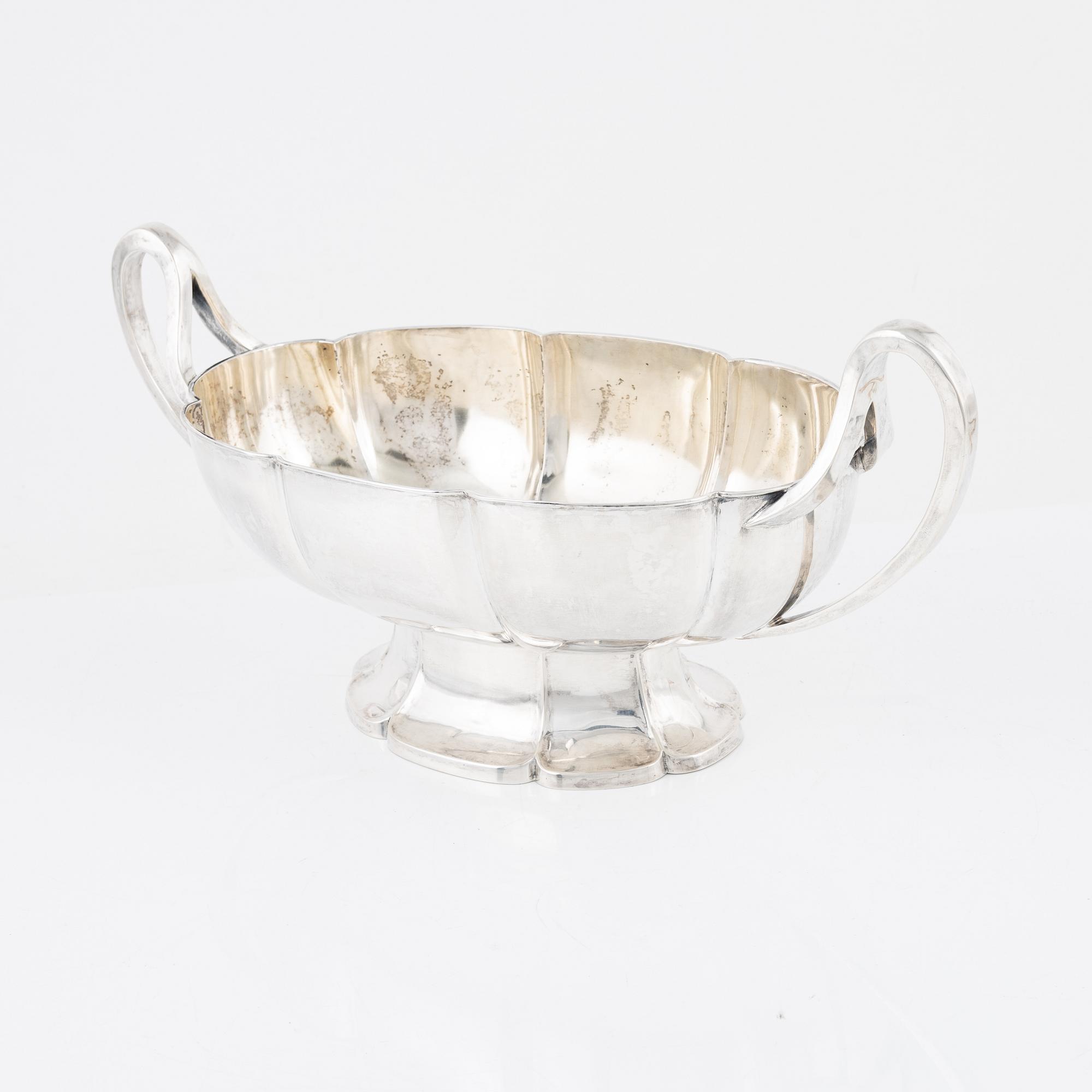Jardiniere, silver, K. Anderson, Stockholm 1912.
