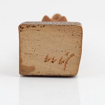 Johnny Mattsson, a pine sculpture, signed.