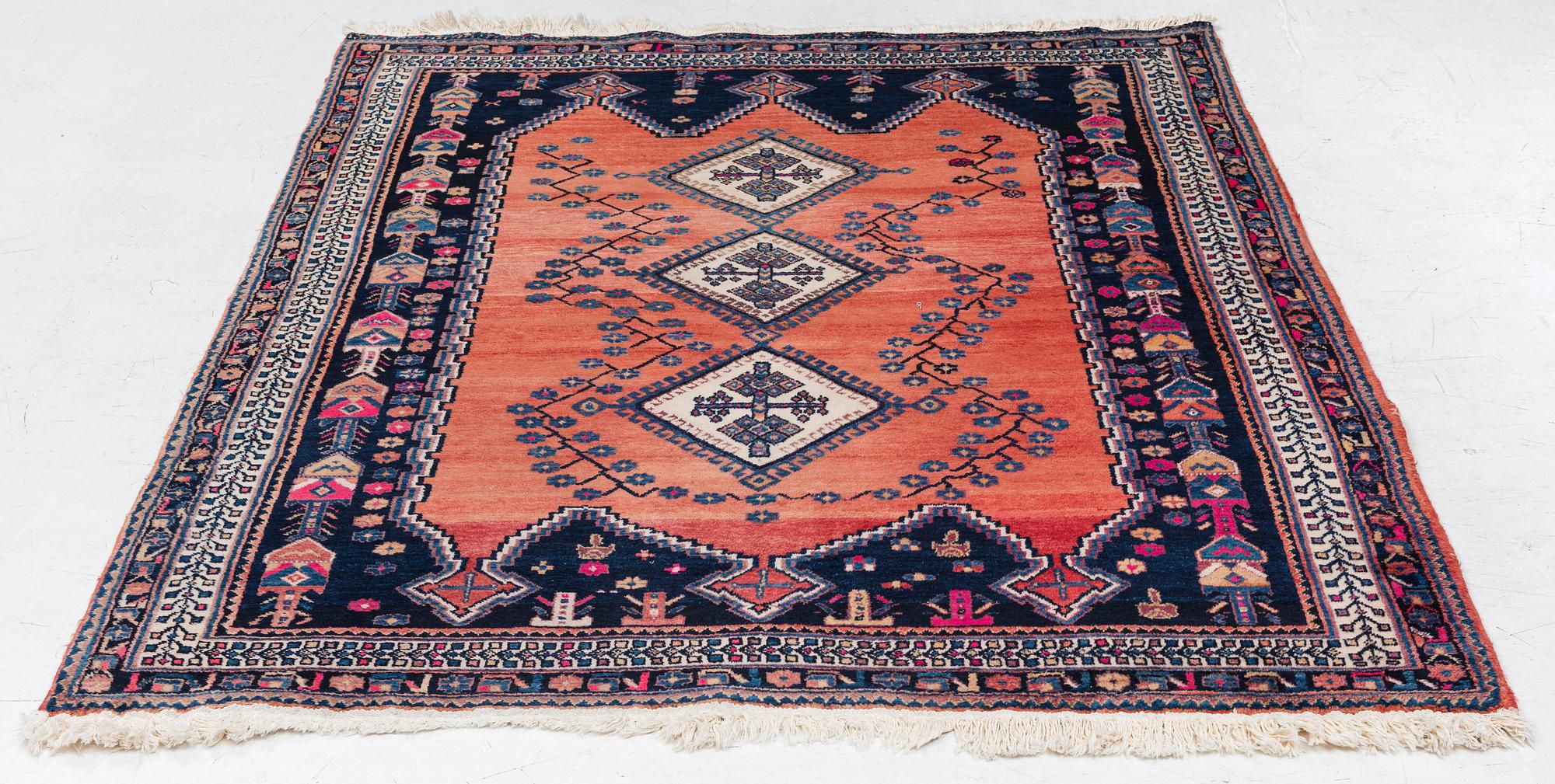 Rug, Afshar, approx. 210 x 155 cm.
