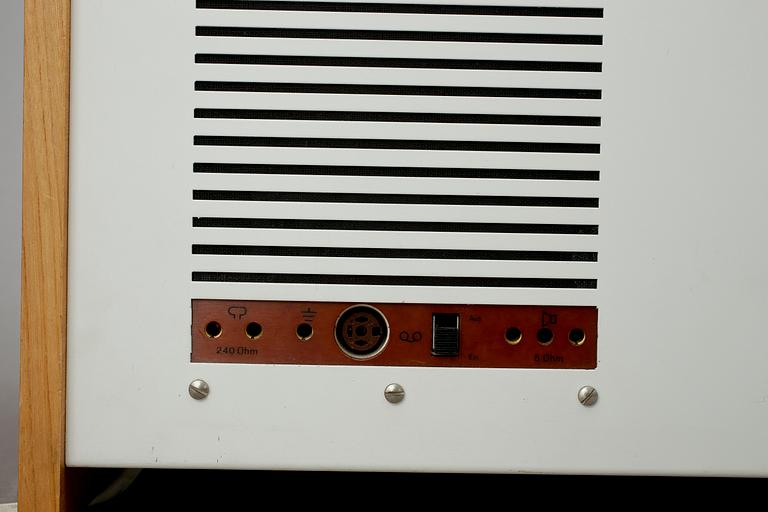RADIOGRAMMOFON, "Phonosuper SK-4", Hans Gugelot & Dieter Rams, Braun AG, Tyskland, 1950-tal.
