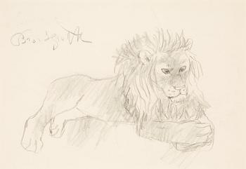 67. Bror Hjorth, "Lejon" (Lion).