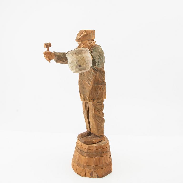 Axel Petersson Döderhultarn, "Auction" 5 parts.