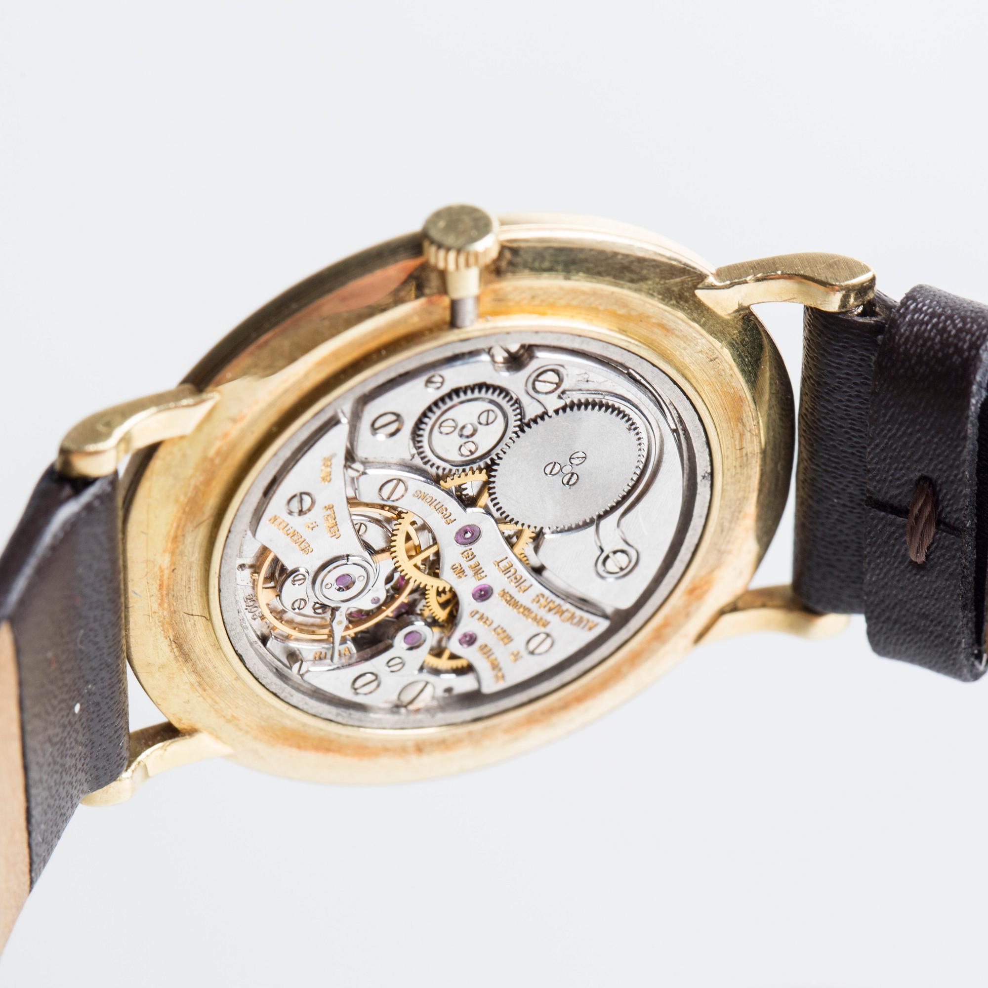 ARMBANDSUR,  Audemars Piguet, 18K guld, 1970-tal.