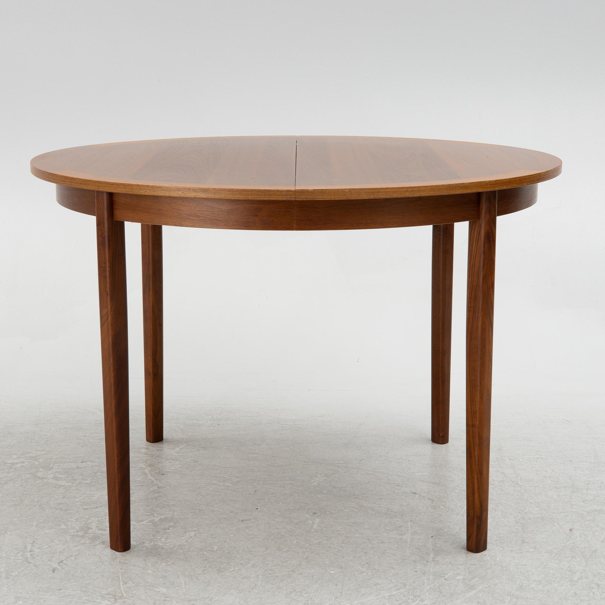 Dining table, mid-20th century.