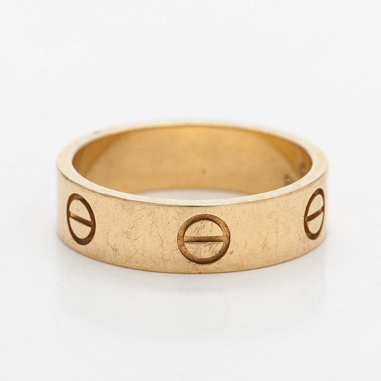 Cartier, "Love", sormus, 18K kultaa.