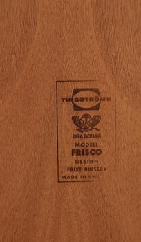 SOFFBORD, ett par, "Frisco", Folke Ohlsson, Tingströms, 1960-tal.