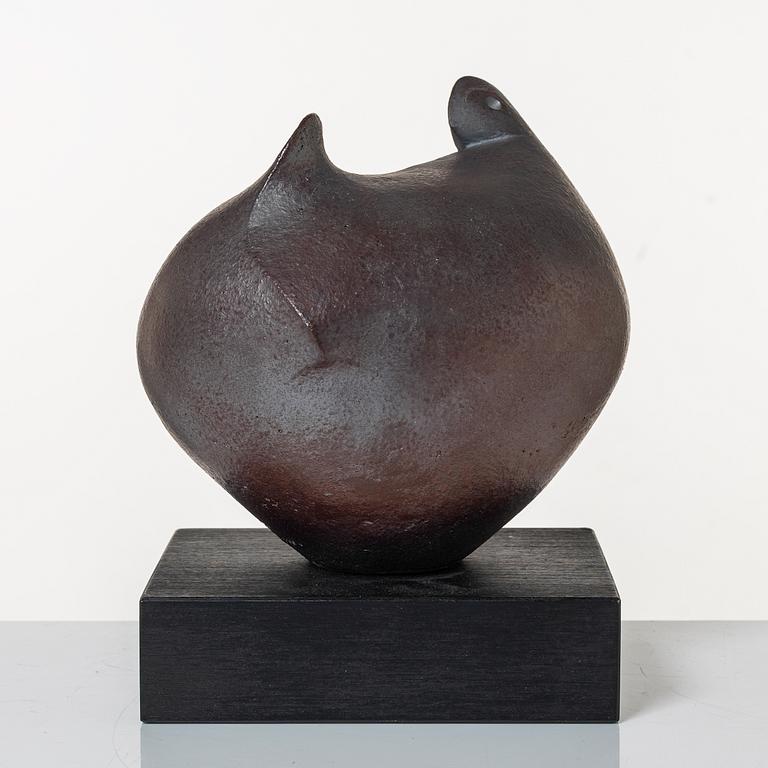 Claes Thell, skulpturer, 2 st, signerade.