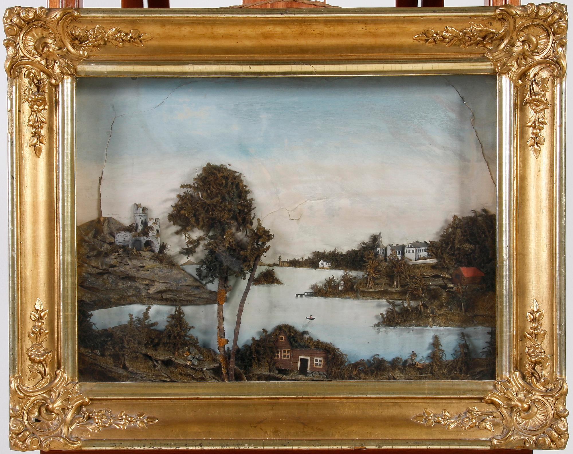 DIORAMABILD, 1800-talets slut.