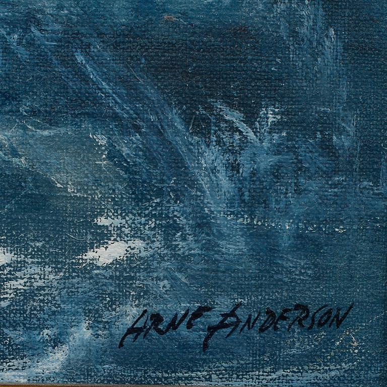 ARNE ANDERSSON, olja på duk,