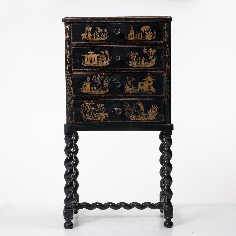 Miniature chest of drawers, circa 1900.
