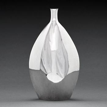 162. Carl Nyströmer, a sterling silver vase, Stockholm 1961.