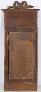 Spegel, omkring 1800, Sengustaviansk.