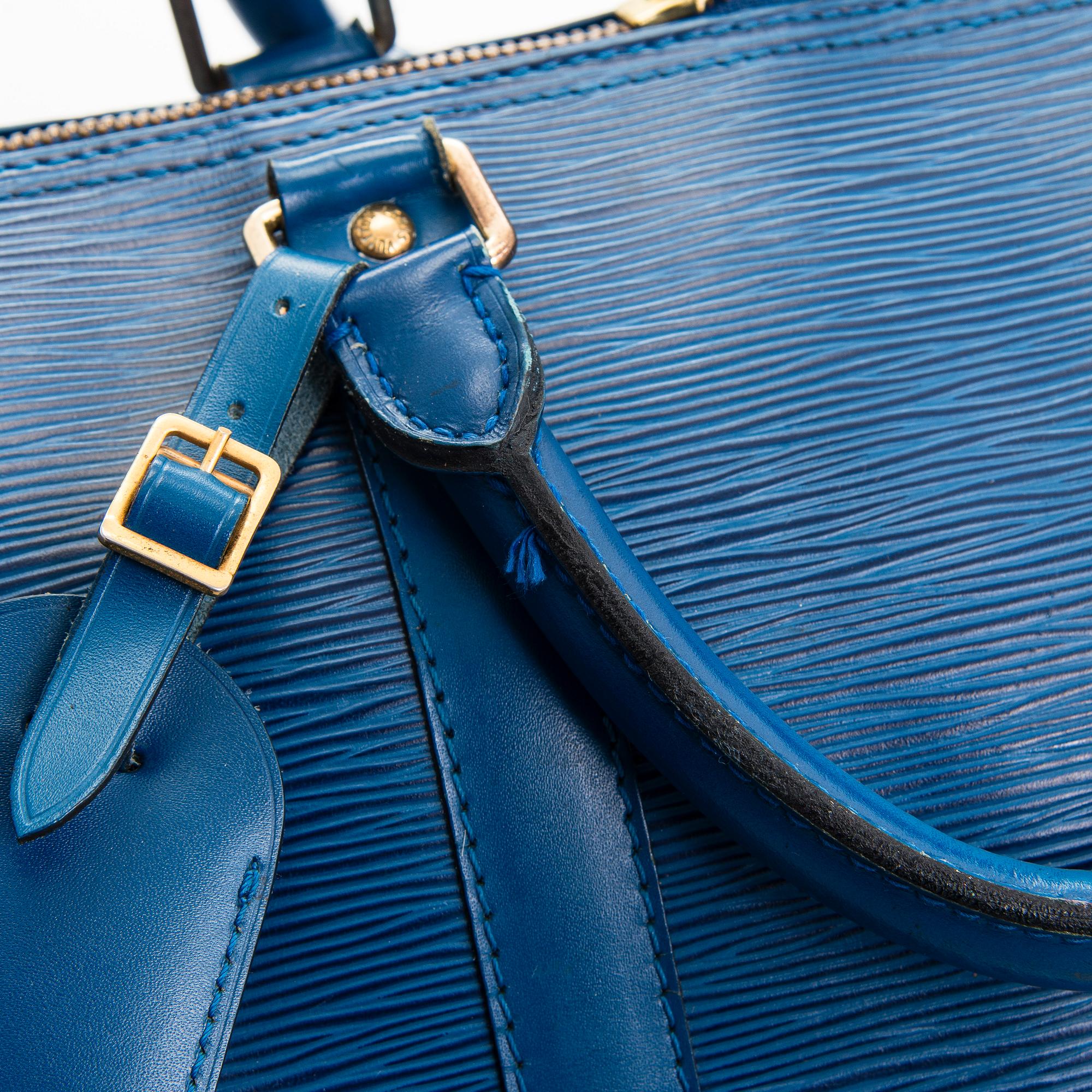 Louis Vuitton, A Epi Leather 'Keepall 55' Bag.
