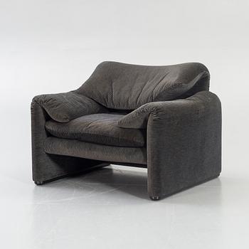 Vico Magistretti, armchair "Maralunga", Cassina late 20th century.