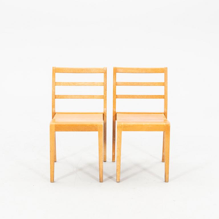 Chairs 6 pcs mid-20th century.