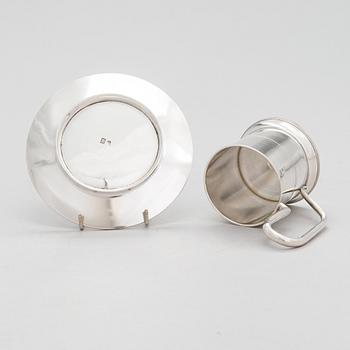 Teesetti, 4 osaa, hopeaa, Venäjä 1873-1917.