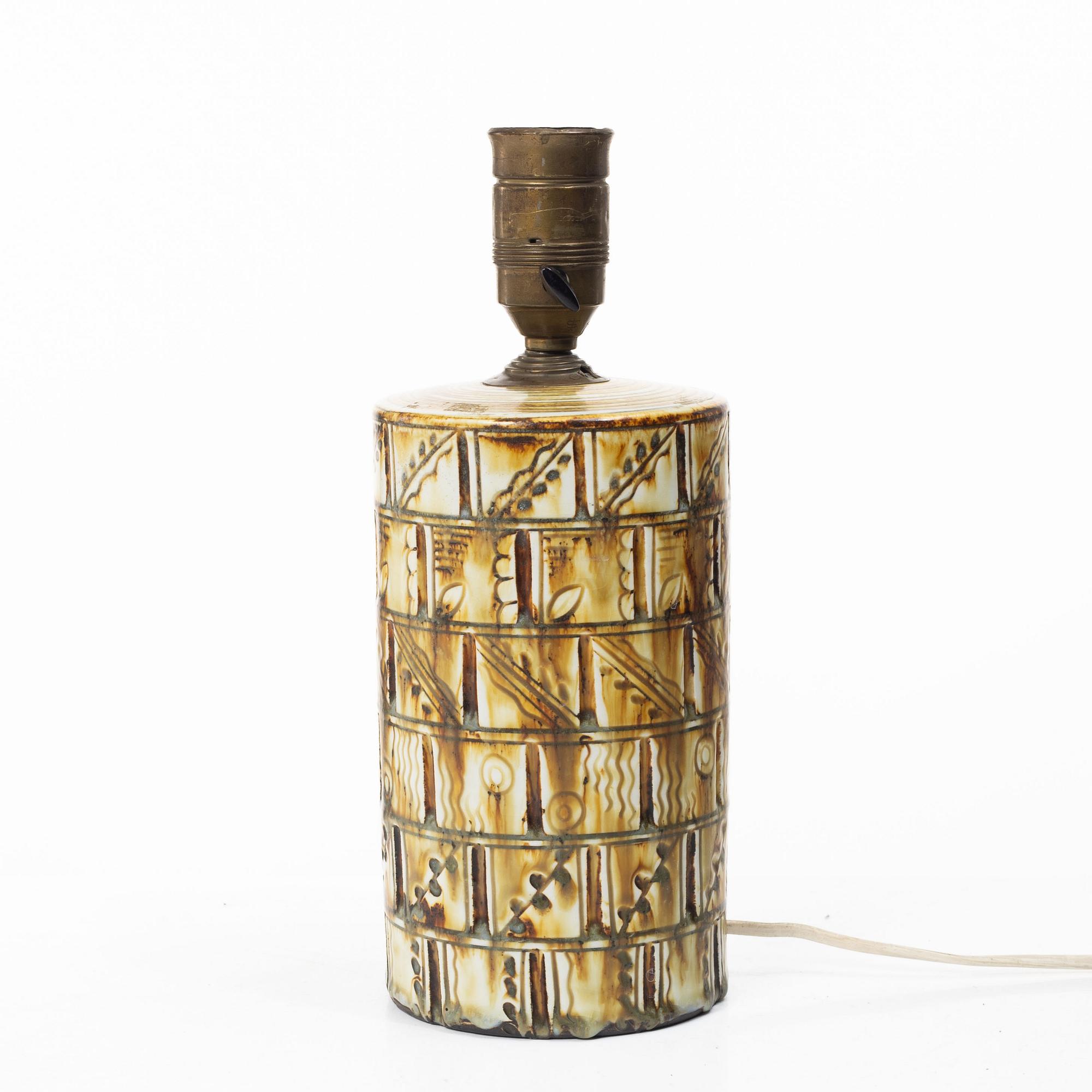 Gertrud Lönegren, a table lamp, Rörstrand.