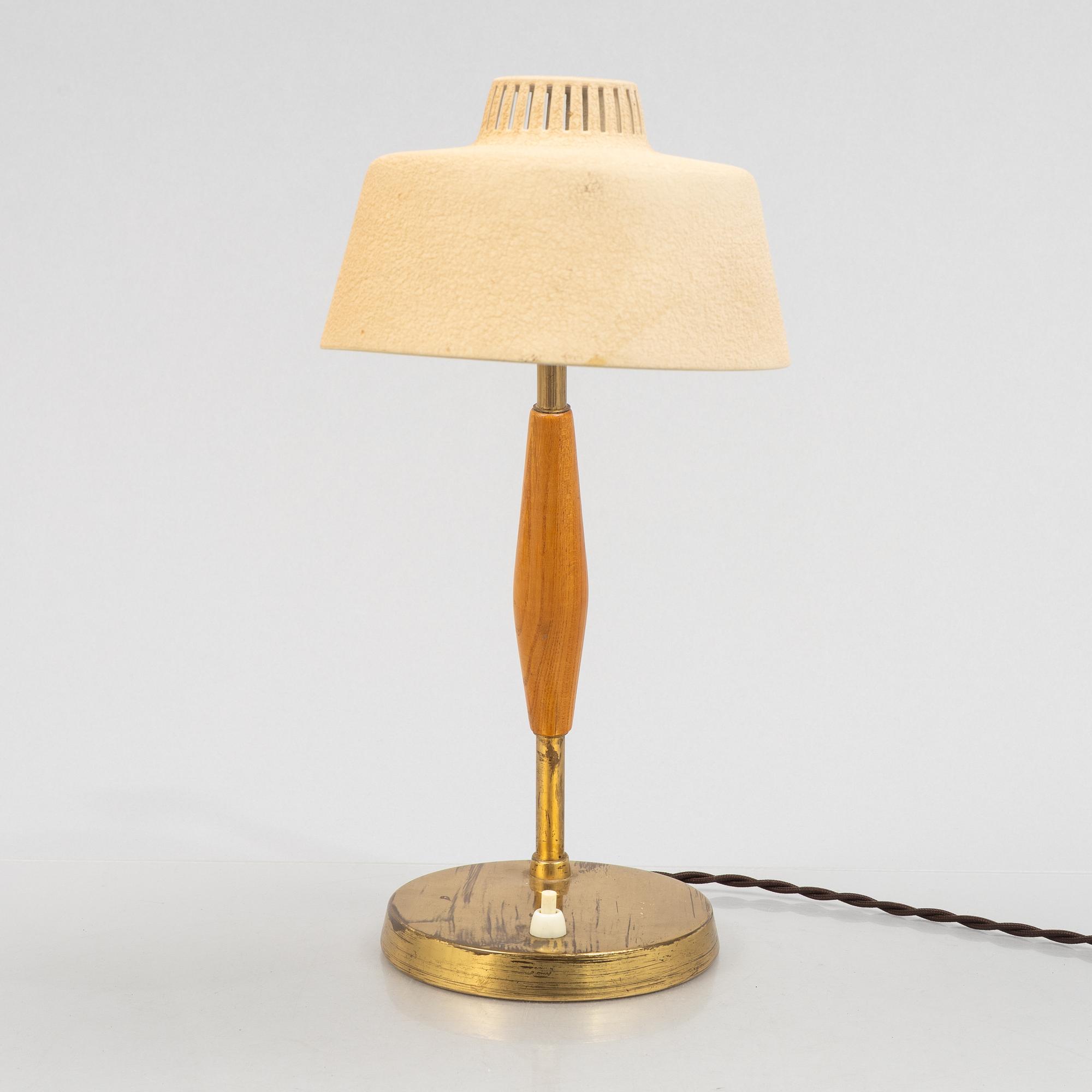 Bertil Brisborg, table lamp, model "32966", Nordiska Kompaniet, 1950s.