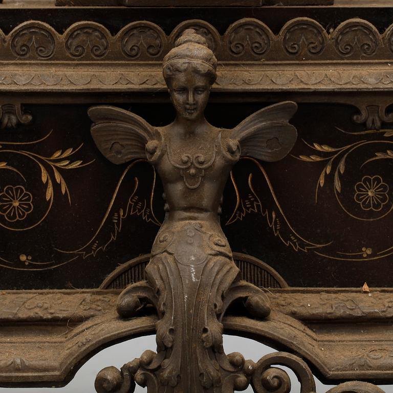 BORDSPENDYL, nyrokoko, Joseph Leja, Stockholm. omkring 1800-talets mitt.