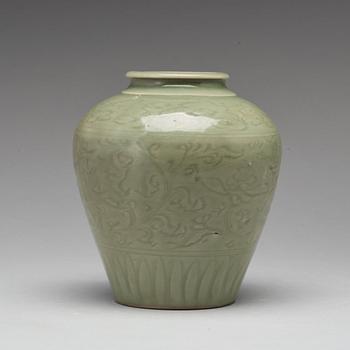 URNA, keramik. Mingdynastin (1368-1644).