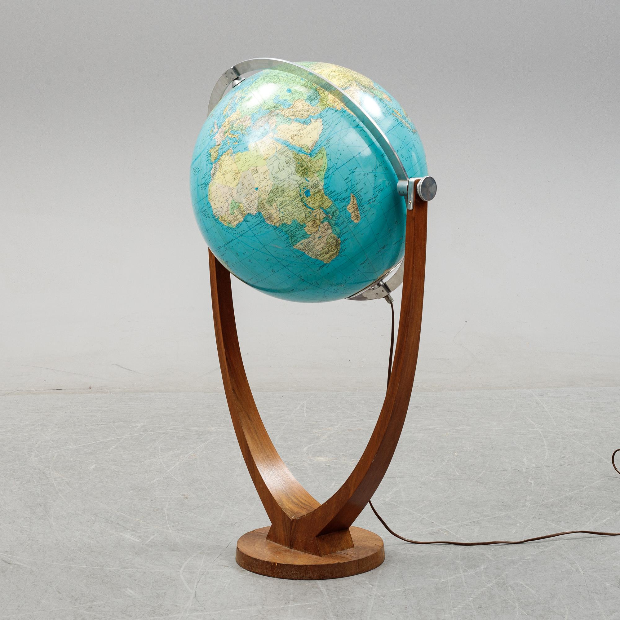 Jordglob, Columbus Duo, Tyskland, 1950/60-tal.