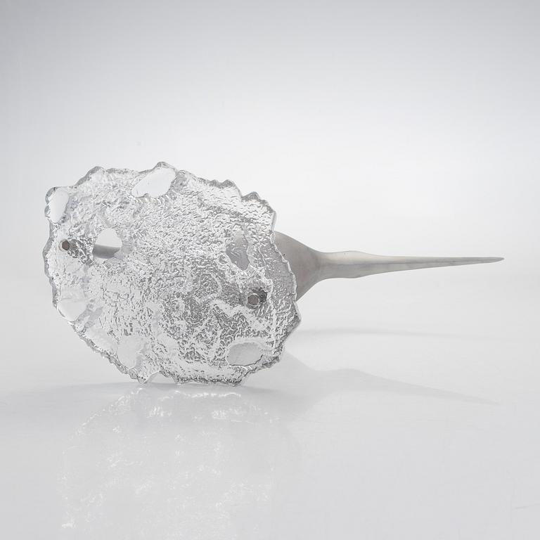 Tapio Wirkkala, skulptur, "Suokurppa" (Beckasin), stämplad Kultakeskus Oy Made in Finland Design: Tapio Wirkkala TW.