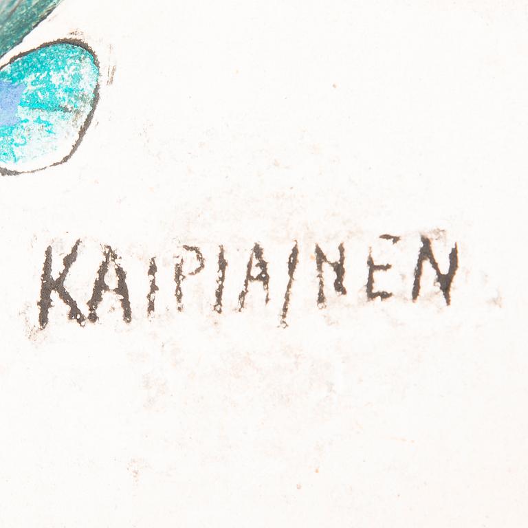 Birger Kaipiainen, A stoneware sculpture signed Kaipiainen.