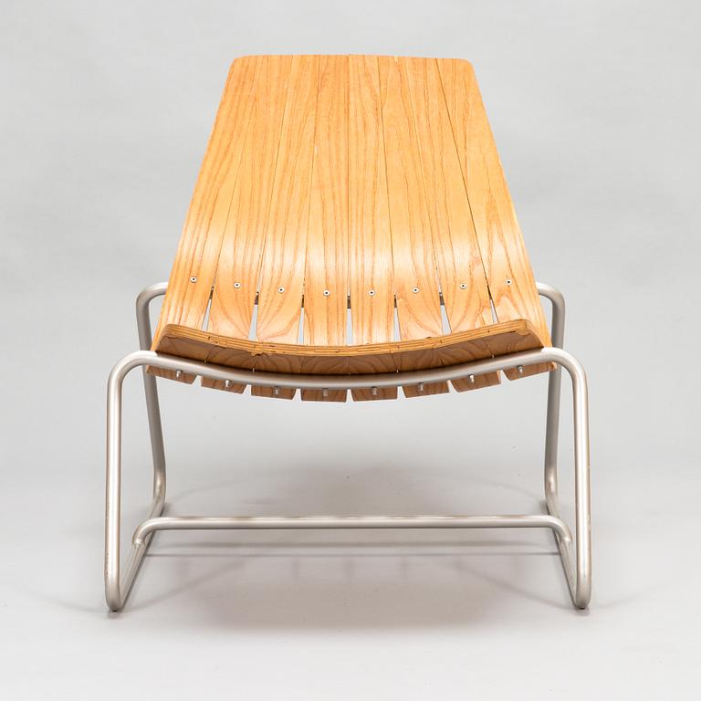 Olavi Hänninen, a chair made by Antti Salo at Savonia University of Applied Sciences.