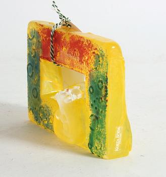SKULPTUR, glas, Kjell Engman, Kosta Boda.