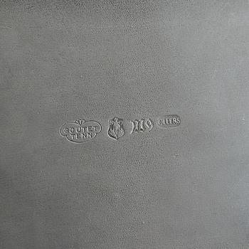 TE- OCH KAFFESERVIS, 7 delar, tenn, Edvin Ollers. Bl a 1952.