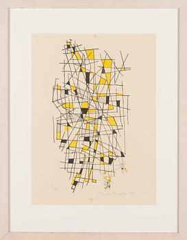 Ernst Mether-Borgström, Komposition.