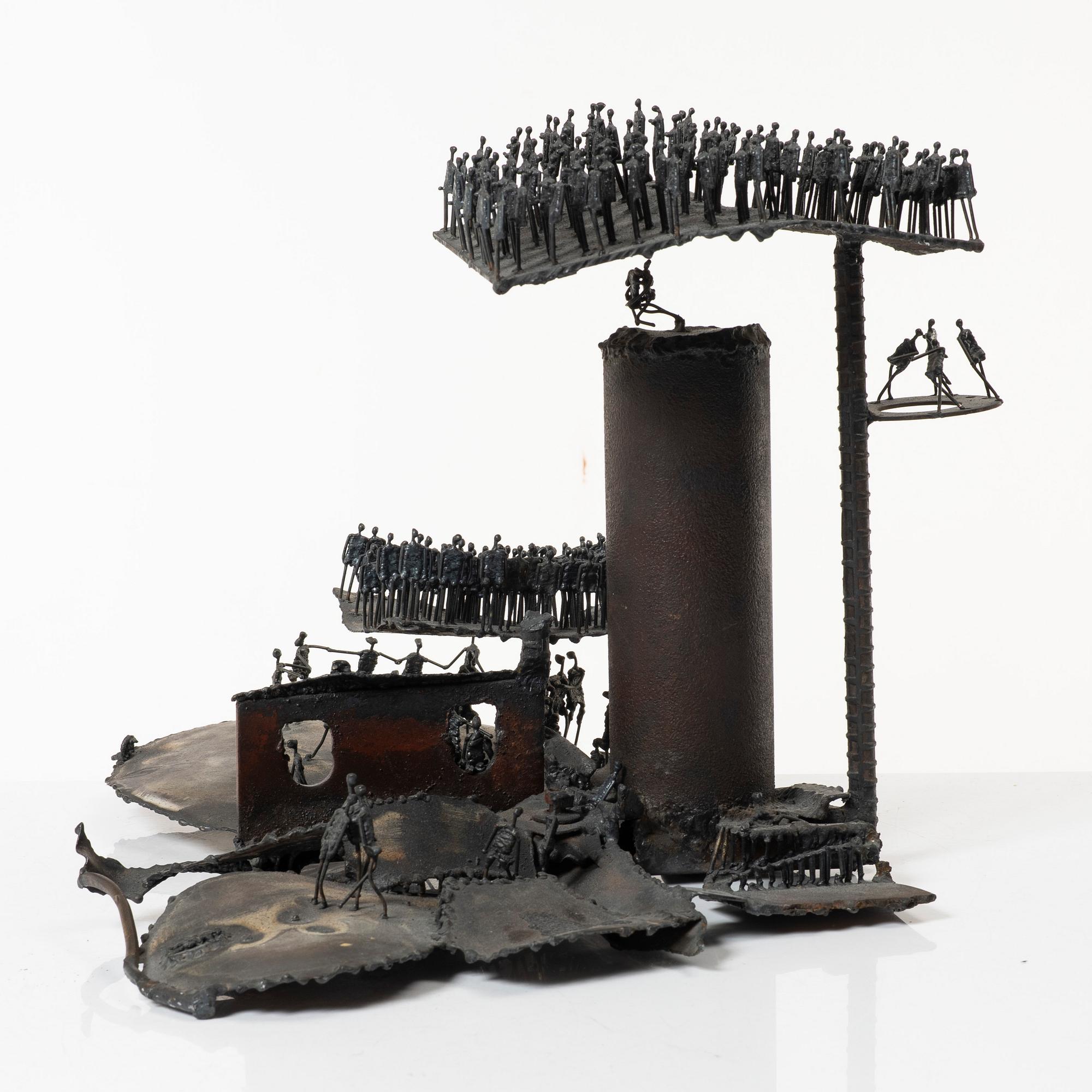 Agnese Udinotti, 'Steel inner city'.