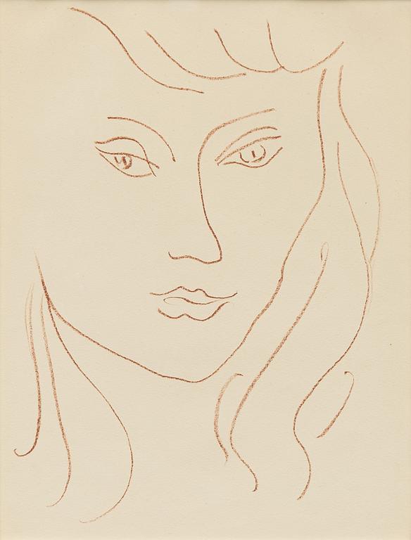 Henri Matisse, after, From "Visage".