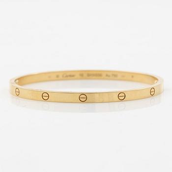 Cartier, bracelet, "Love" small, 18K gold.