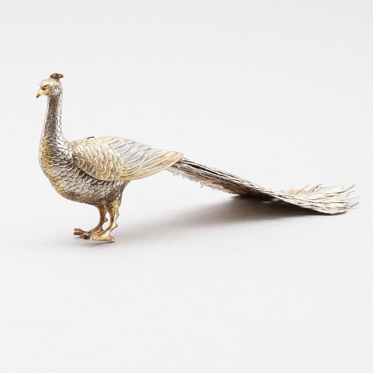 FIGUR, silver, 1900-talets mitt. Vikt ca 169 gram.