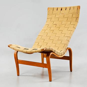 VILSTOL, Bruno Mathsson för Firma Karl Mathsson, Värnamo, 1943, etikettmärkt.