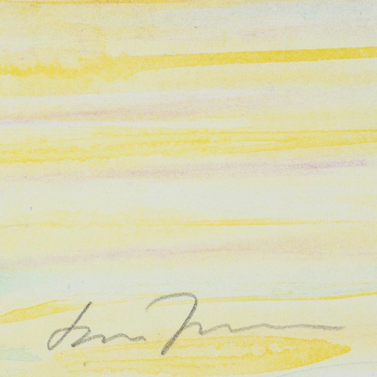 Lars Jonsson, portfolio "Strandspeglingar" with 5 lithographs in colour, signed EA XIV/XL.