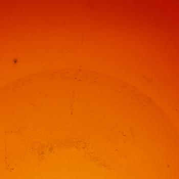 Sigurd Persson, a glass bowl, Kosta.