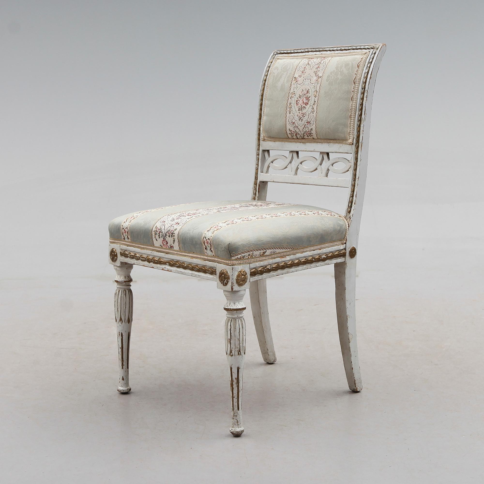 STOL, gustaviansk, 1700-talets slut.