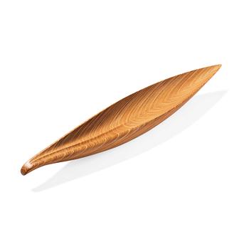 365. Tapio Wirkkala, a leaf-shaped laminated birch plywood dish, Finland 1950s.