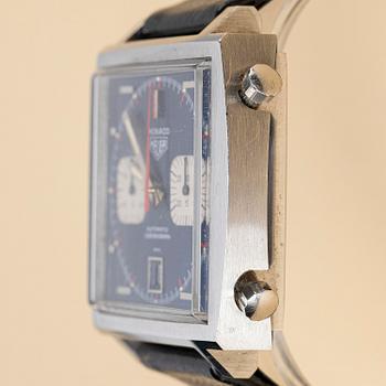 Heuer, Monaco, "Steve McQueen", "Transitional Version", ca 1970.