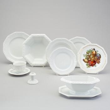 SERVIS, 54 delar, porslin, "Maria" Rosenthal, 1900-tal.