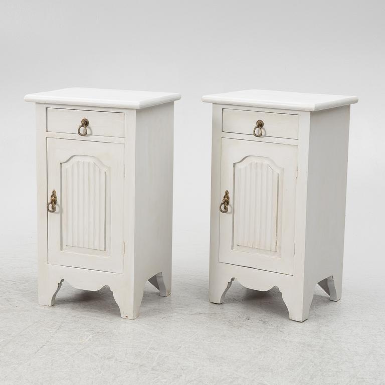 A pair of early 20th Century nightstands.