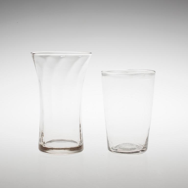 GLAS, 8+12 st, 1800-talets andra hälft och 1900-talets början.