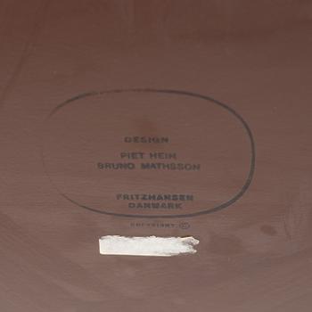 Bruno Mathsson & Piet Hein, matbord, "Superellips", Fritz Hansen, Danmark.