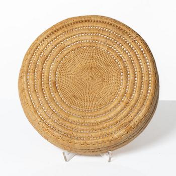 Ellen Kitok-Andersson, a root cheese mould, signed.