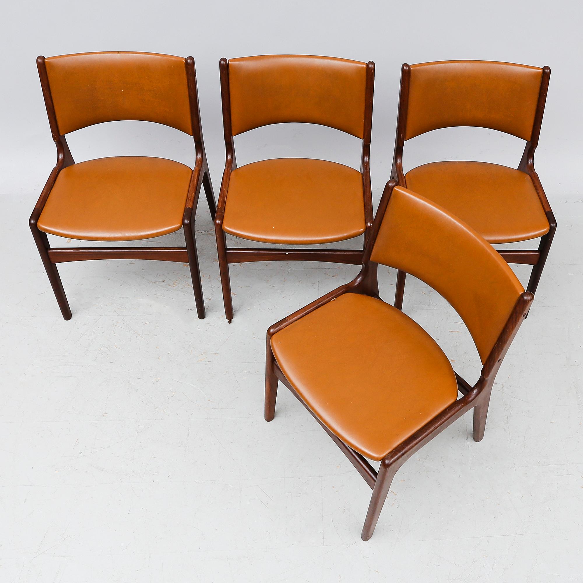 STOLAR, 4 st, Danmark, 1900-talets andra hälft.