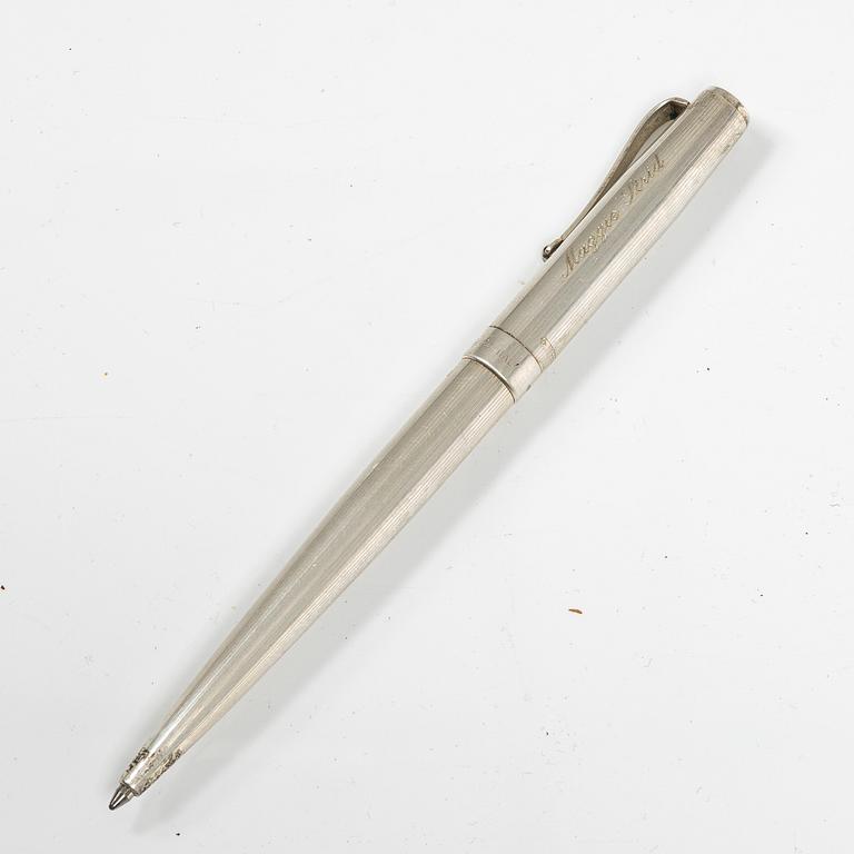 Montegrappa, kulspetspenna, sterlingsilver, Italien.